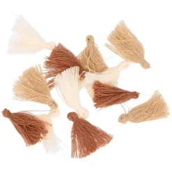 Set 12 tassels Beige Artemio