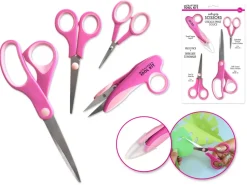 Set 4 Tijeras de Agarre Suave Multicraft