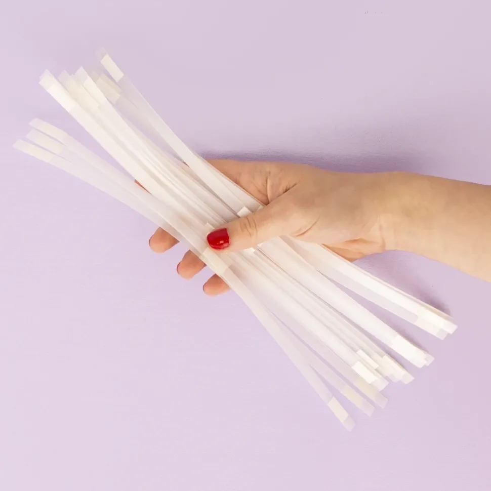 Set 50 tiras adhesivas encuadernadora termal Craftelier