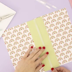 Set 50 tiras adhesivas encuadernadora termal Craftelier