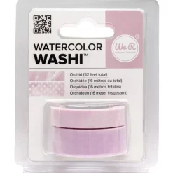 Set 2 Washi Tape Acuarela Orquídea We R Memory Keepers