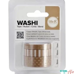 Set 3 Washi Tape Cobre We R Memory Keepers