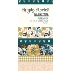 Set 5 Washi Tape Remember Simple Stories