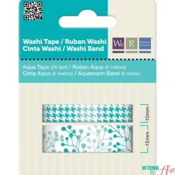 Set 2 Washi Tape Verde agua We R Memory Keepers