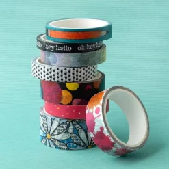 Set 8 washi tapes Bold and Bright Vicki Boutin