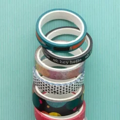 Set 8 washi tapes Bold and Bright Vicki Boutin
