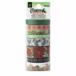 Set 8 Washi Tapes Evergreen & Holly Vicki Boutin