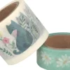 Set 2 Washi Tapes Gatos Life is Simple Artemio
