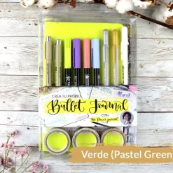 Set Crea tu propio Bullet Journal Verde Pastel Talens