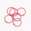 Set de 6 anillas 30mm Rosa fucsia Craftelier