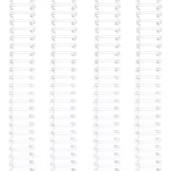 Set de 4 anillas para encuadernar White 0.625" para Cinch