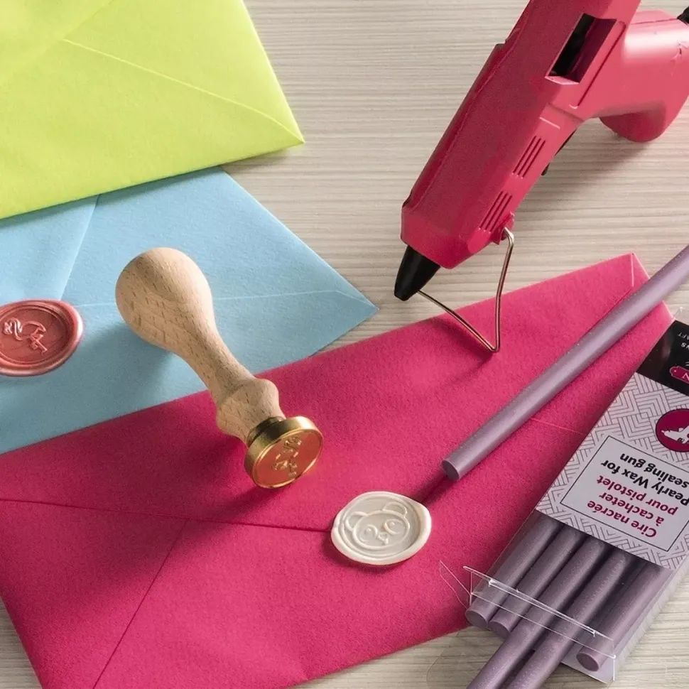 Set de 6 barras de lacre Plata Herbin