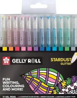 Set de 12 bolígrafos de gel Gelly Roll Stardust
