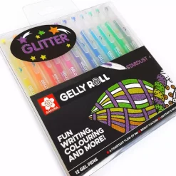 Set de 12 bolígrafos de gel Gelly Roll Stardust