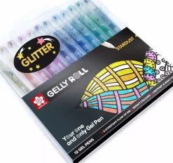 Set de 12 bolígrafos de gel Gelly Roll Stardust
