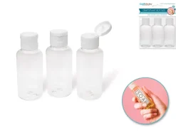 Set de 3 Botellas Transparentes MultiCraft 30ml