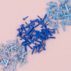 Set de 50 Brads Blue Craftelier