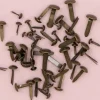 Set de 50 Brads Metalizados Vintage Bronze Craftelier
