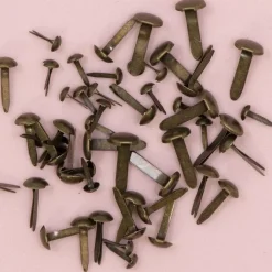 Set de 50 Brads Metalizados Vintage Bronze Craftelier