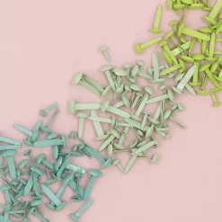 Set de 50 Brads Mint Green Craftelier