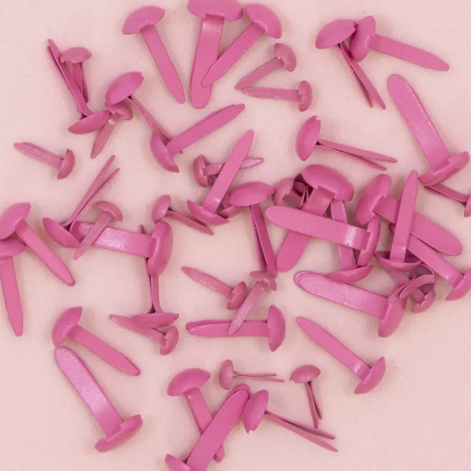 Set de 50 Brads Pink Craftelier