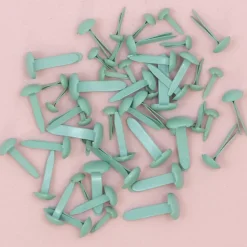 Set de 50 Brads Turquoise Craftelier