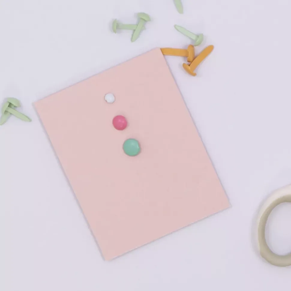 Set de 50 Brads Turquoise Craftelier