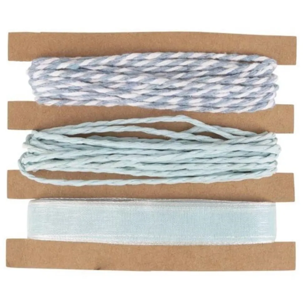 Set de 2 cordones con cinta Rayher