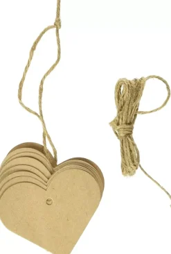 Set de 12 Die-Cut Etiquetas Corazón Artemio