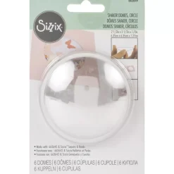 Set de 6 Domos Transparentes Sizzix