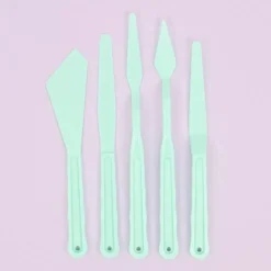 Set de 5 espátulas de plástico Craftelier