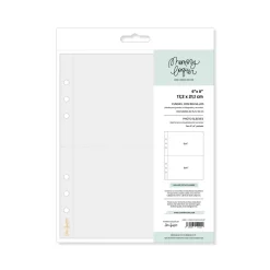 Set de 10 Fundas Para Álbumes 2 Bolsillos Memory Loquer Lora Bailora 6"x8"