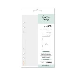 Set de 10 Fundas Para Álbumes 1 Bolsillo Memory Loquer Lora Bailora 4,25"x8"