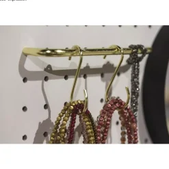 Set de 4 ganchos en S para Pegboard Pin and Peg