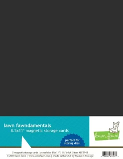 Set de 5 hojas magnéticas para organizar troqueles Lawn Fawn