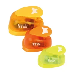 Set de 3 perforadoras Mariposas Artemio