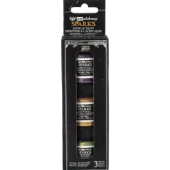 Set de 3 pinturas acrílicas Sparks Carnival Finnabair