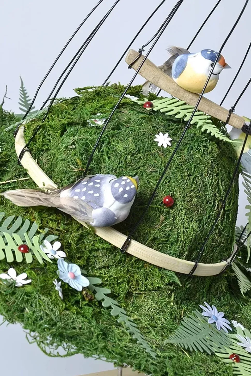 Set de 3 Pájaros Multicolor Artemio