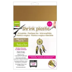 Set de 4 plásticos mágicos Shrink Oro