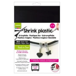 Set de 4 plásticos mágicos Shrink Negro