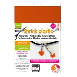 Set de 4 plásticos mágicos Shrink Naranja