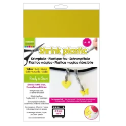 Set de 4 plásticos mágicos Shrink Amarillo