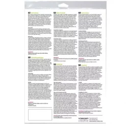 Set de 5 plásticos mágicos transparentes Shrink Imprimible Inkjet