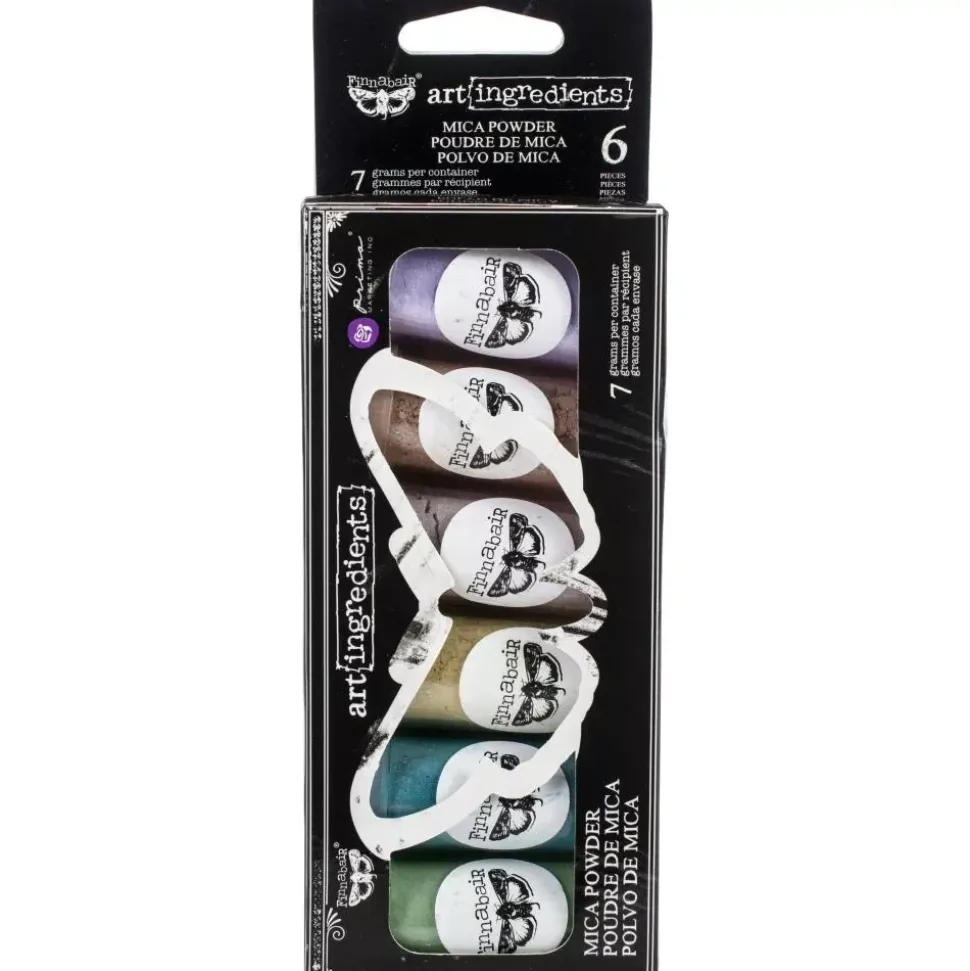 Set de 6 polvos mica Oriental Finnabair