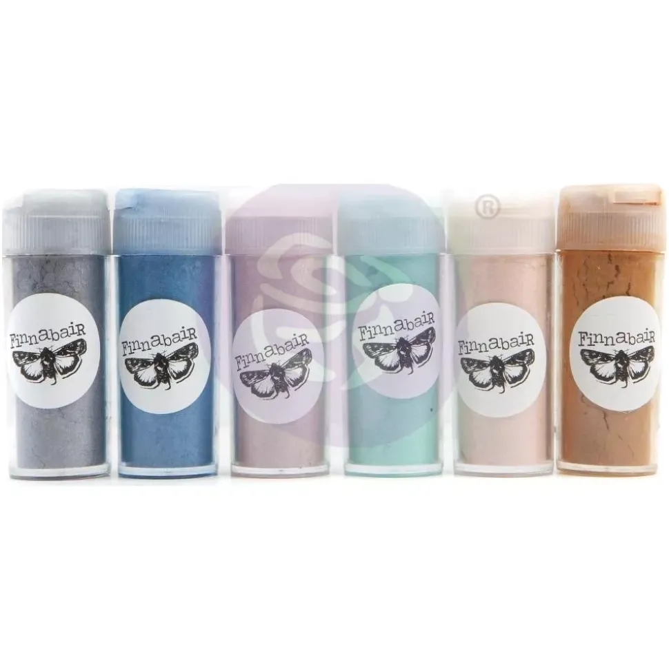 Set de 6 polvos mica Serenity Finnabair