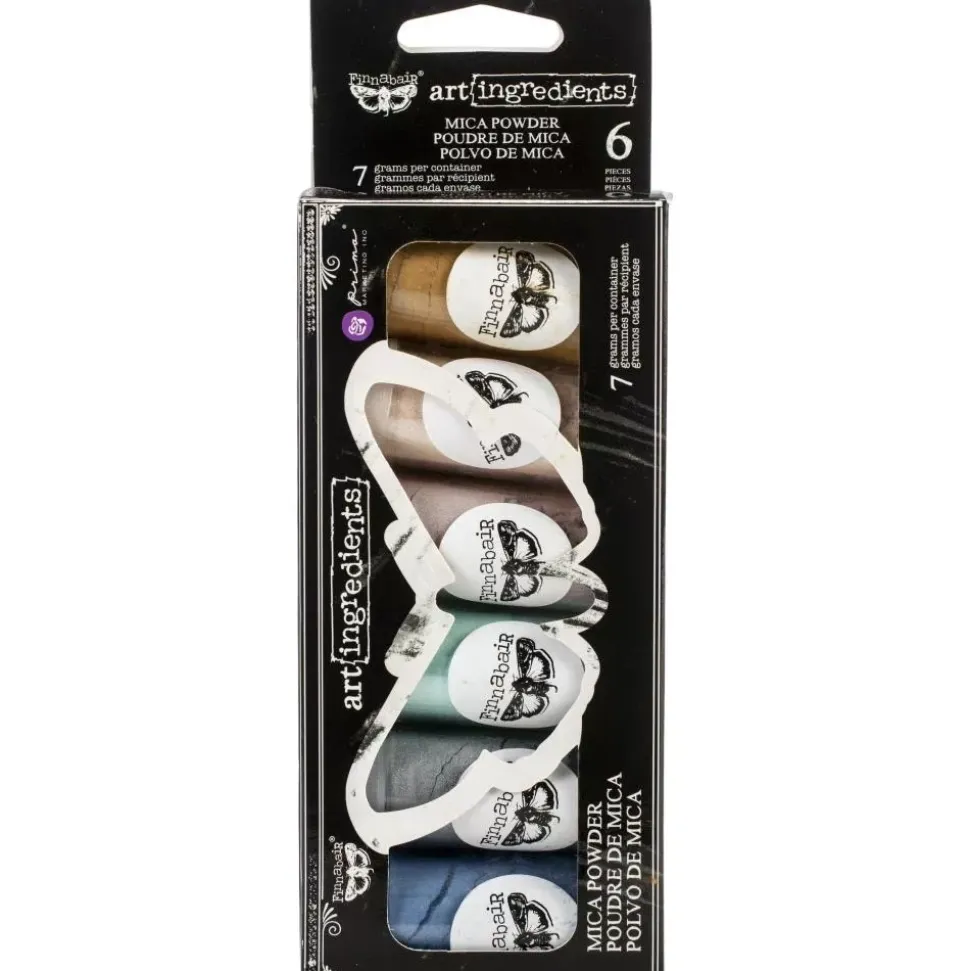 Set de 6 polvos mica Serenity Finnabair