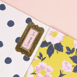 Set de 4 Portaetiquetas Metálicos Negro Craftelier 6x3cm