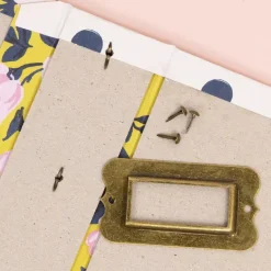 Set de 4 Portaetiquetas Metálicos Negro Craftelier 6x3cm