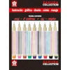 Set de 8+1 rotuladores Pigma Micron punta fina Sakura