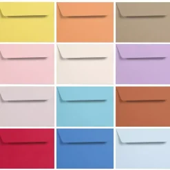 Set de 5 sobres Grain de Pollen Clairefontaine 114x162mm